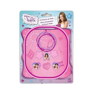 Blister 10 Accessoires à Cheveux Violetta