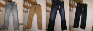 Lot de Jeans DIESEL neufs homme et femme