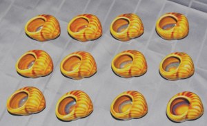 Déstockages  800 lot de 12 coquillier escargot