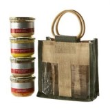 Sac de Jute + 4 Verrines Origine Landes