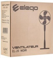 Ventilateur Eleqo EL-260 noir