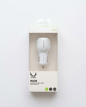 DESTOCKAGE : CHARGEURS VOITURE 2 PORTS IHOWER H230