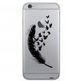 Coque silicone IPHONE 6/6S PLUME