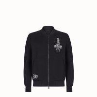 FENDI BLOUSON VESTE EN TISSU NÉOPRÈNE