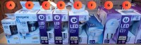 Ampoules led GU10 ou E27