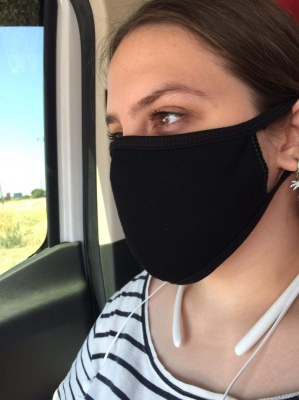 Masques noir lavable