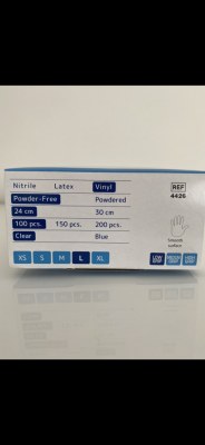 Gants d’examens médicaux Vinyles