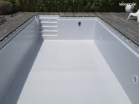 PEINTURE PISCIN BLEU COQUE POLYESTER EN 2 COMPOSENT 140m CARRE