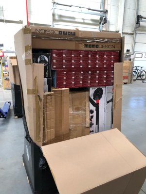 Palettes mixtes scooters électroniques - retours en ligne non vérifié