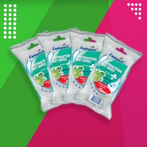 Lingettes anti bactérienne désinfectante