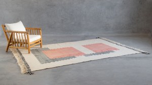 LOT DE 398 TAPIS NEUFS 100% LAINE FAITS MAIN