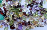 Lot de pierres fines taillées naturelles de 50 à 5000 Carats et +