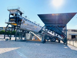 TURBOMIX - 120 CENTRALE A BETON MOBILE CERTIFICAT CE