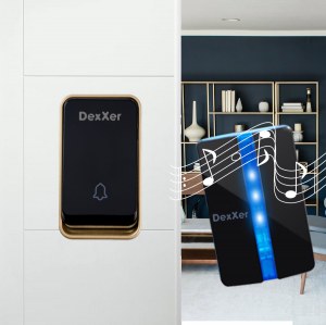 CLOCHE SANS FIL SANS BATTERIE ÉTANCHE D2