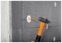 CHEVILLES A FRAPPER ISO Ø10X155MM TETE Ø60 EP.115-125MM BOITE 200