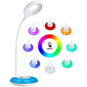 Lampe de bureau LED LAMPE DE NUIT 256 COULEURS RGB T003A