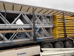 Rack à palette palettier stockage rayonnage lourd semi-lourd occasion lot prix imbattable