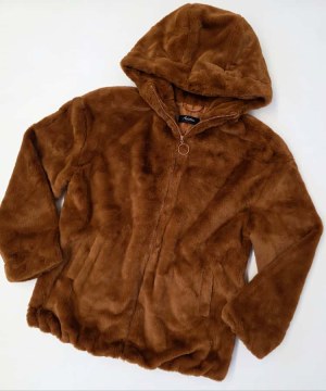 050164 Manteau léger à capuche femme Aniston
