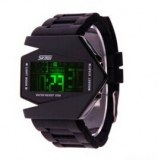Montre LED pour Homme Edition V, Bracelet en Silicone, Avec Affichage de la Date