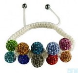 Grossiste, fournisseur et fabricant CB22/bracelet feminin compose de 10 boules de cryst...