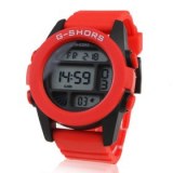 Imperméable à l'eau seule montre sportive arrêt numérique mouvement automatique avec veilleuse