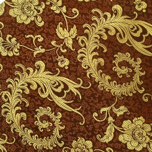 Tissu de brocart au broderie fine - Vente tissus en gros ou moyen quantité (G210)