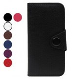 Grossiste,fournisseur chinois : Litchi grains Case en cuir PU pour iPhone 5