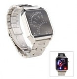 Montre LED Sportive Numérique, Tendance, En Acier Inoxydable