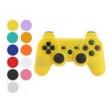 Manette USB DualShock sans fil rechargeable pour PS3- Rose,jaune