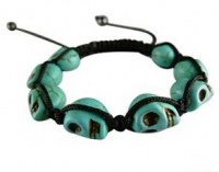 Grossiste, fournisseur et fabricant CB14/bracelet tendance avec tete de mort en resine...