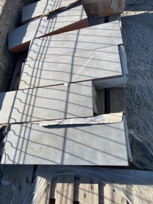 Faience murale effet béton 20x60 cm COLBY STN CERAMICA