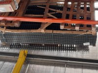 PANNEAU RIGIDE LARIO MEDIUM MAILLE 50X200MM 2,50X1,22M Ø5MM ANTHRACITE