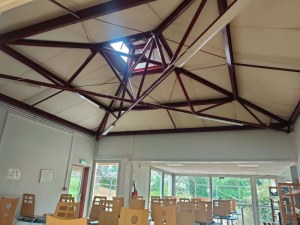 Charpentes métalliques type "pagode"