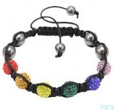 Grossiste, fournisseur et fabricant CB15/bracelet en cristaux multicolore, macramé et...