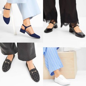 4,50 €/paire – Nouvelle collection estivale de chaussures des catalogues allemands, 20...