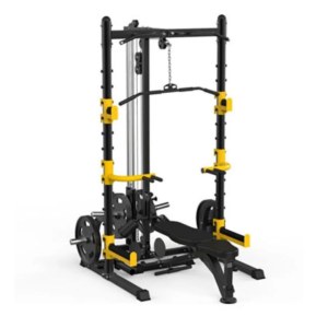 SQUAT MACHINE SMITH MULTIFONCTION SATURNIA. Produit Neuf sous emballage.