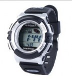 Solaire imperméable à l'eau el numérique montre-bracelet chronomètre automatique du sport