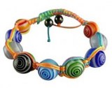 Grossiste, fournisseur et fabricant CB8/bracelet fantaisie en verrre et multicolore