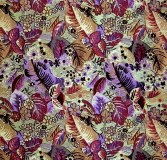 Tissu de brocart au broderie fine - Vente tissus en gros ou moyen quantité (G143)