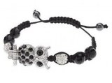Grossiste, fournisseur et fabricant CB47/superbe bracelet en strass avec Hibou argente