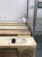 FLACON VIDE 1 LITRE AVEC OU SANS POMPE