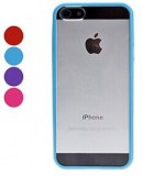 Grossiste,fournisseur chinois : Bord de couleur Transparent Case souple pour iPhone 5