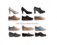 Chaussures en cuir mélangé pour femmes