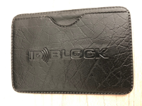 Pochette de protection RFID pour carte en CUIR