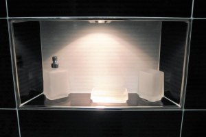 Profilés quart de rond protection brillant aluminium chromé