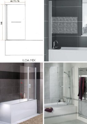 Déstockage d’écrans pare baignoire ATELIER DU BAIN