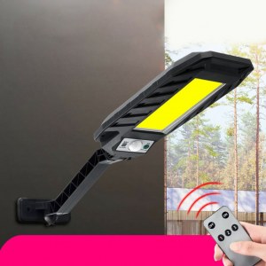 LAMPE DE RUE SOLAIRE 180LED TÉLÉCOMMANDE + MANDRIN XW-D80