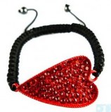 Grossiste, fournisseur et fabricant CB30/bracelet en crystal et en forme de coeur