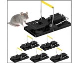 Lot de 6 Pièges à Souris Pièges à Pression Réutilisables Maxxgarden