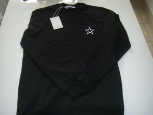 Givenchy Sweatshirt Star Print Black